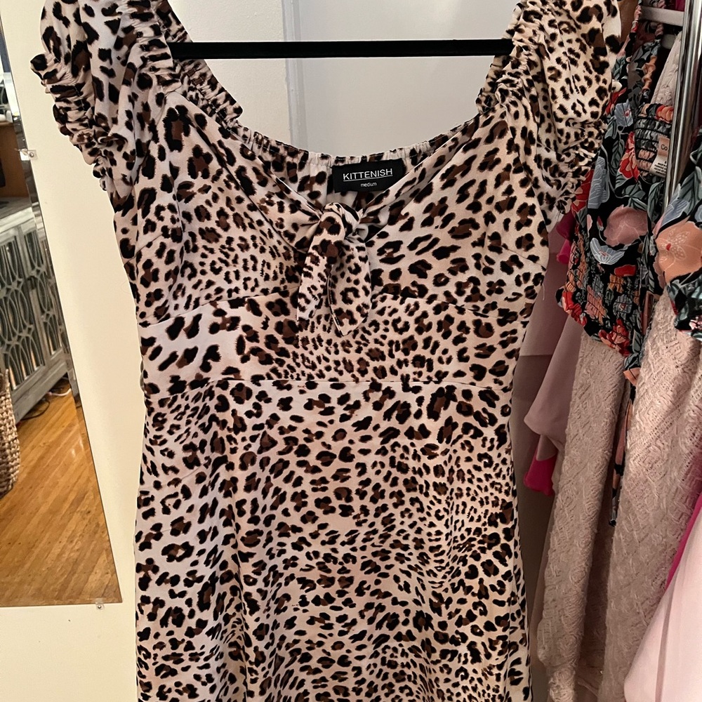 Cheetah dress